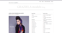 Desktop Screenshot of blog.graziela.ro